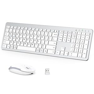 iClever GK08 Wireless USB Keyboard and Mouse Set